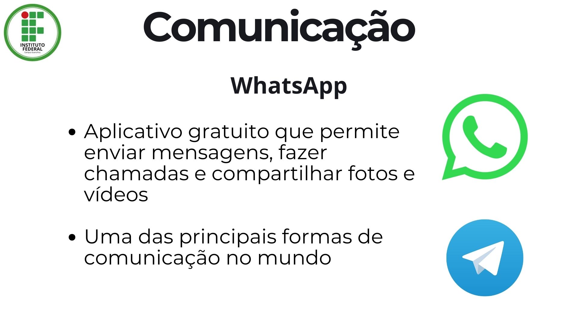 Slide 4: Comunicação Whatsapp